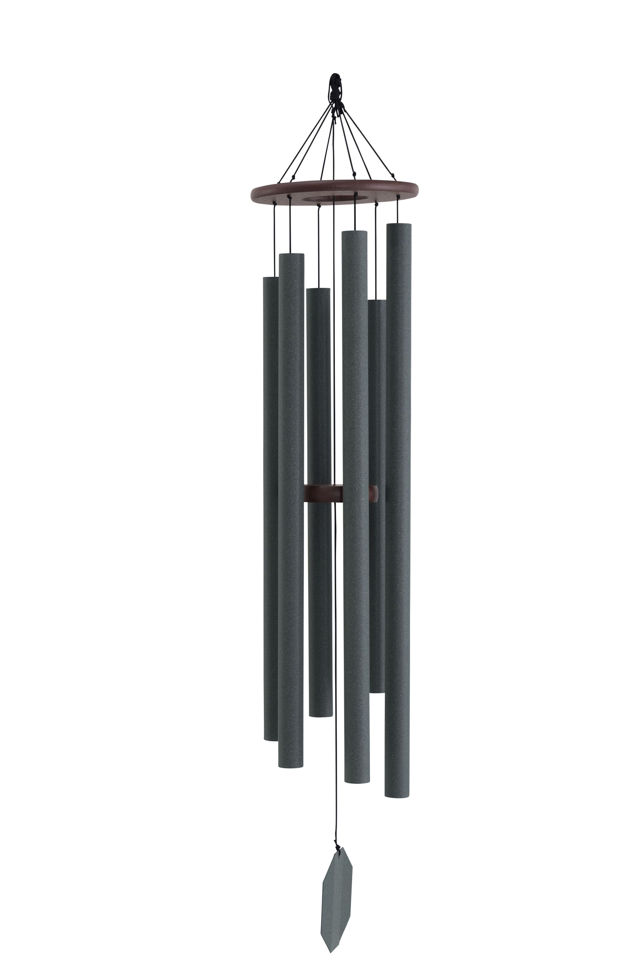 Wind Chime Sonic Sound Waves 56 Amish Handcrafted Weathered Bronze Sonic Sound Waves Wind Chime 56